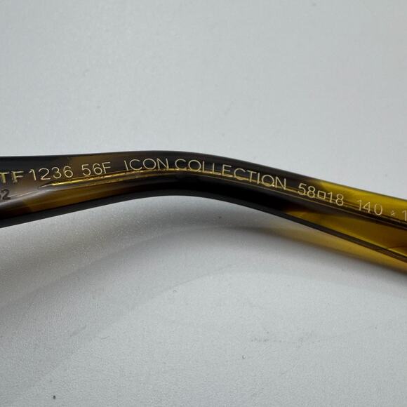 Tom Ford Sunglasses FT1236 56F Havana Square Brown Gradient Lens 58-18-140mm main image 10